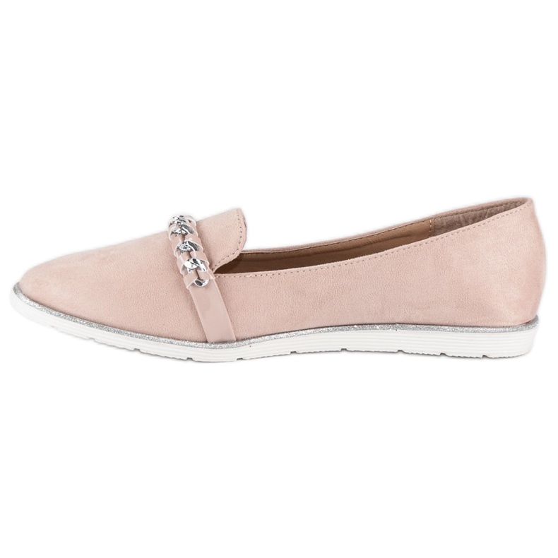 Super Me Béžové semišové lordy béžový 1