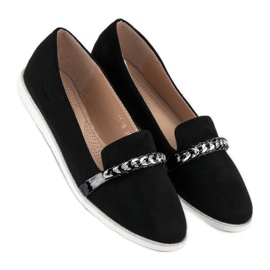 Super Me Pánové z černého semiše černá 1