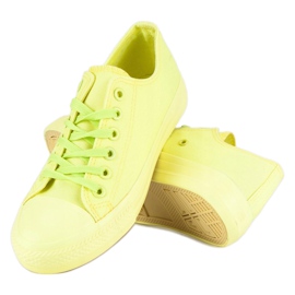 SHELOVET žluté Tenisky Na Vazbě žlutá 2