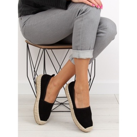 Černé dámské espadrilky BB10P černé černá 1