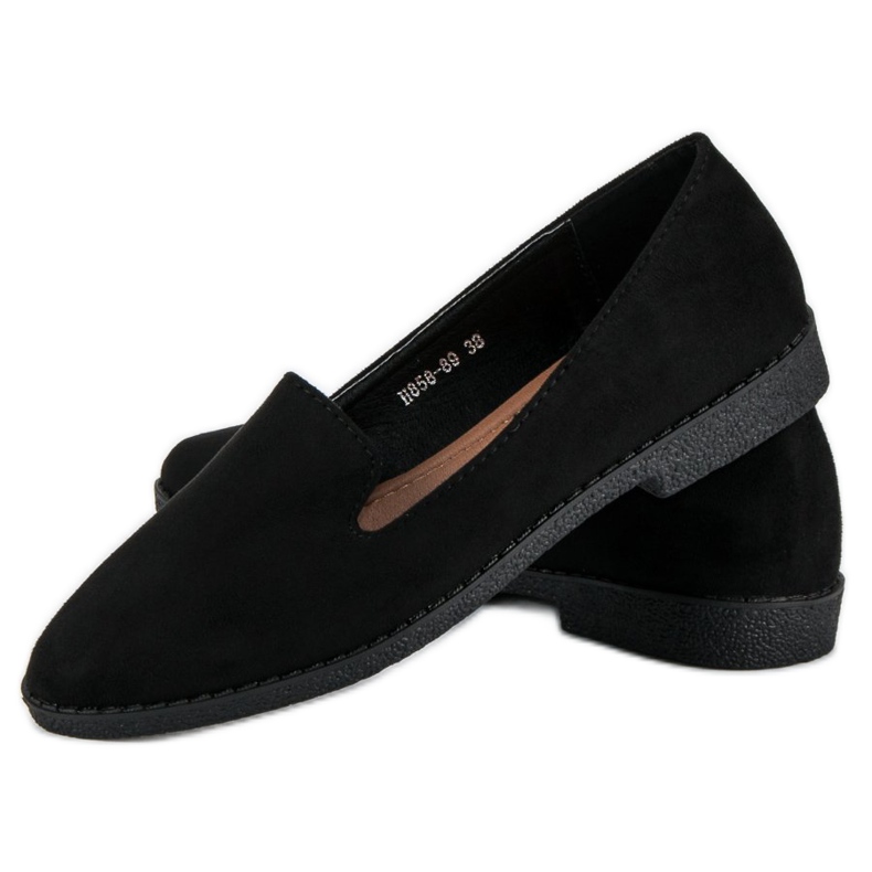 Pánové z černého semiše černá 2