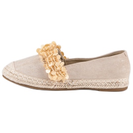 VICES semišové espadrilky hnědý 1