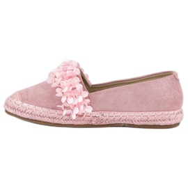 Vices Semišové espadrilky svěráky růžový 1 Vices Semišové espadrilky svěráky růžový 1