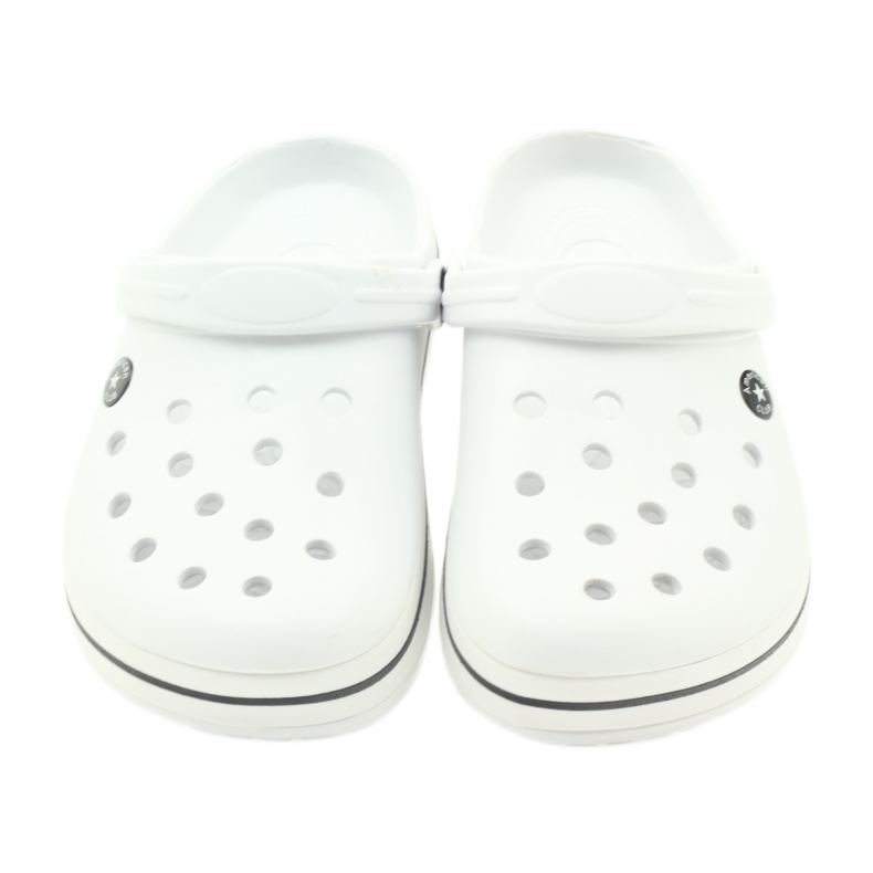 American Club Clogsy bílé sandály Kroks bílý 3