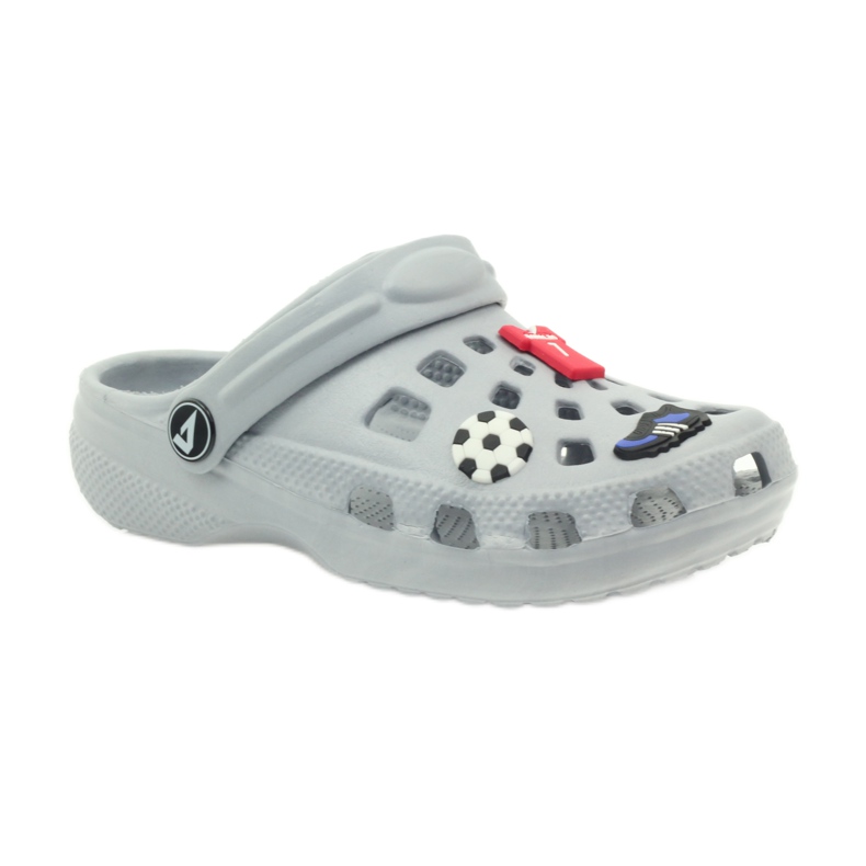 American Club Clogsy pantofle Ronaldo šedé americké šedá 1