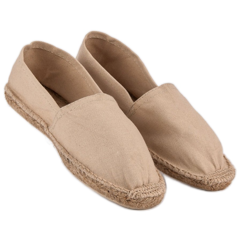 Béžové espadrilky béžový 2
