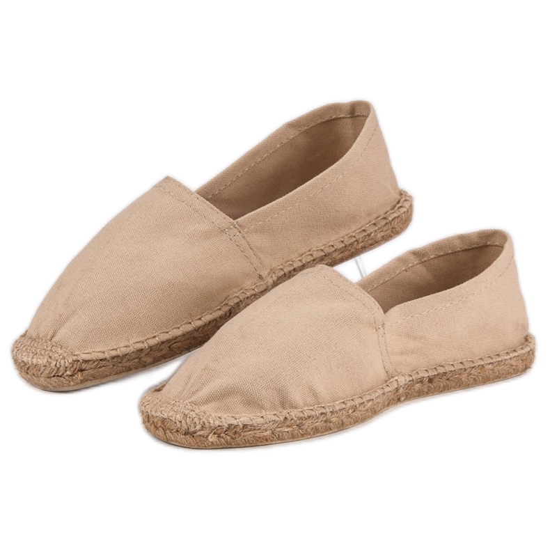 Béžové espadrilky béžový 1
