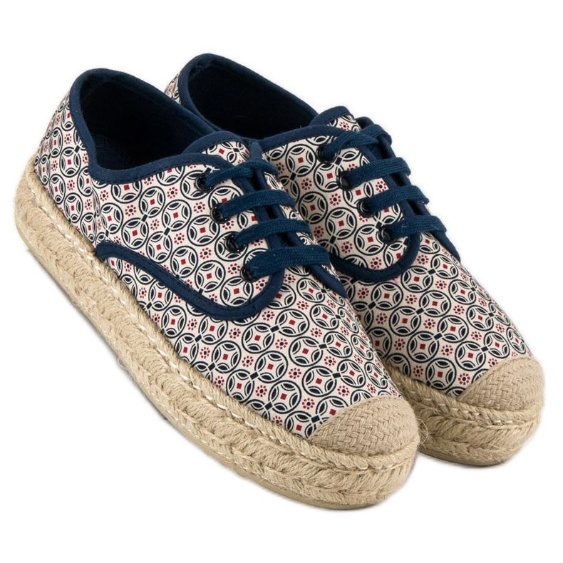 Corina Vázané espadrilky vícebarevný 1