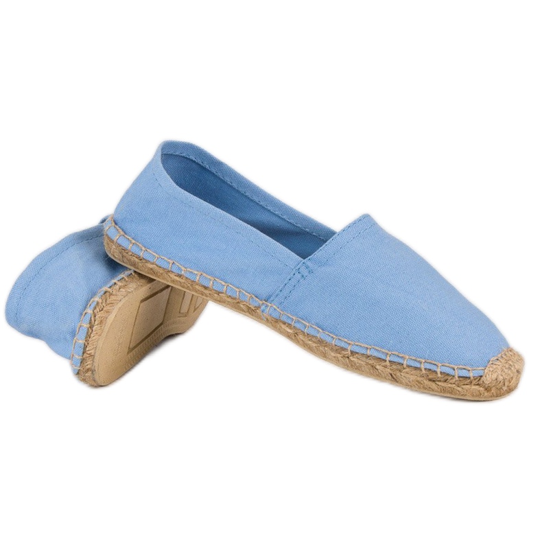 Světle modré espadrilky modrý 1
