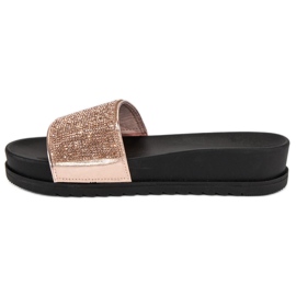 Stylové růžové pantofle růžový 1 Stylové růžové pantofle růžový 1