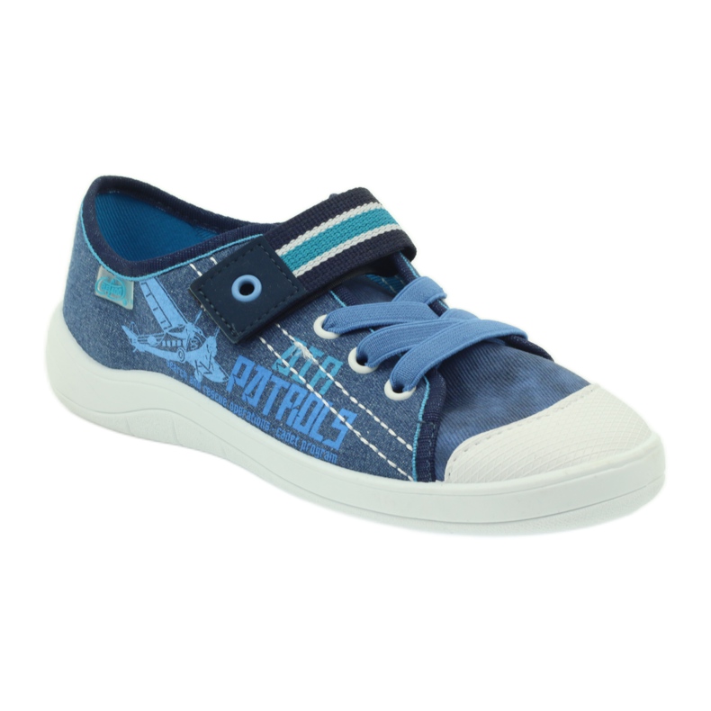 Pantofle chlapecké Sneakers Befado 251y092 modrý námořnická modř 1