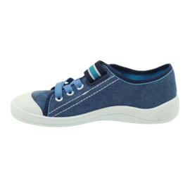 Pantofle chlapecké Sneakers Befado 251y092 modrý námořnická modř 2
