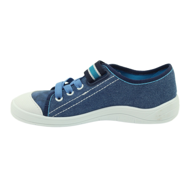 Pantofle chlapecké Sneakers Befado 251y092 modrý námořnická modř 2