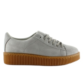 Creepers na gumové podrážce K-95 LT šedá 1