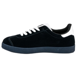 Semišové tenisky MCKEYLOR bílý námořnická modř 1