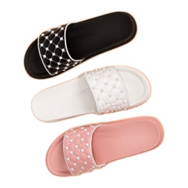 Stylové dámské pantofle černá 1 Stylové dámské pantofle černá 1