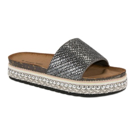 Sergio Todzi Espadrilky šedá 3