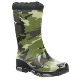Camo galoše s ionty stříbra Ren But černý hnědý zelený 1