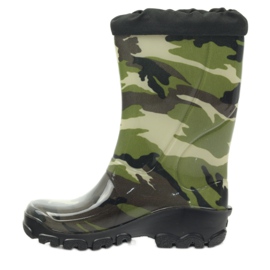 Camo galoše s ionty stříbra Ren But černý hnědý zelený 2