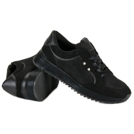 Mckeylor Černá vázaná sportovní obuv 5
