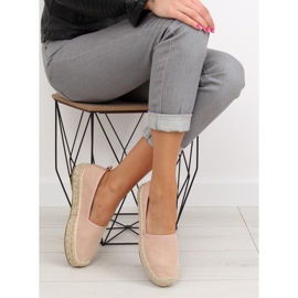 Růžové dámské espadrilky BB10P Champagne růžový 1