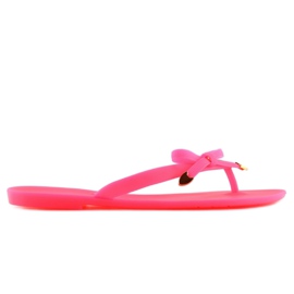 Žabky meliski fuchsia D2D neonové růžový 2 Žabky meliski fuchsia D2D neonové růžový 2