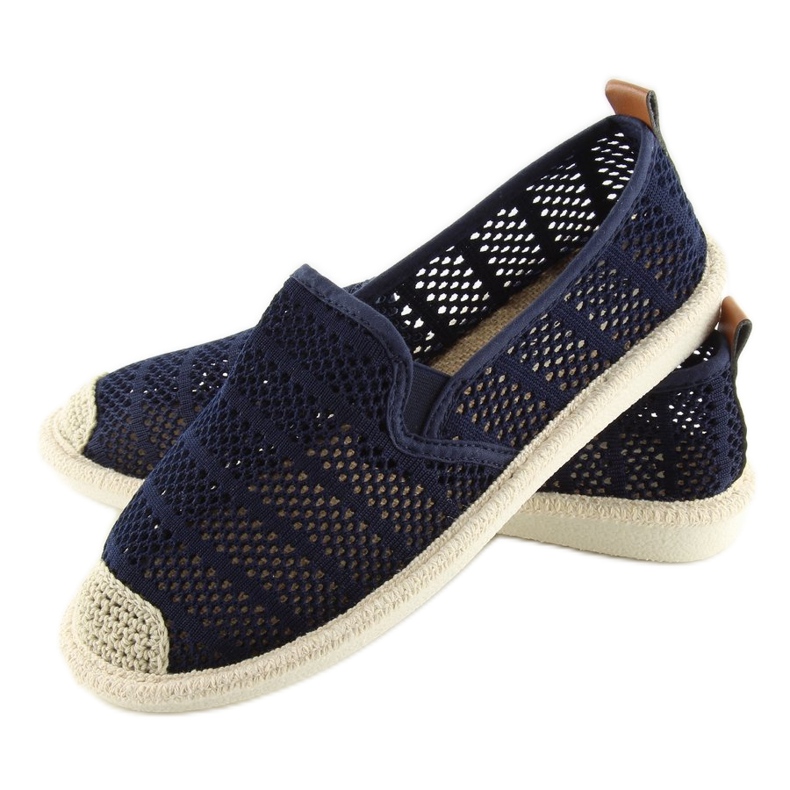 F01B Námořnické espadrilky v námořnické modré barvě námořnická modř 1