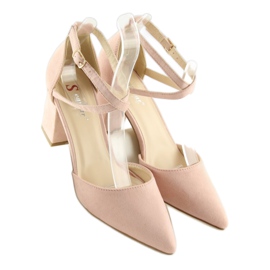 Lodičky na růžovém sloupku SY40 růžové růžový 2