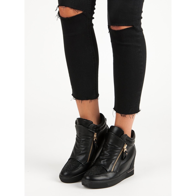 Stylové tenisky, tenisky černý 2