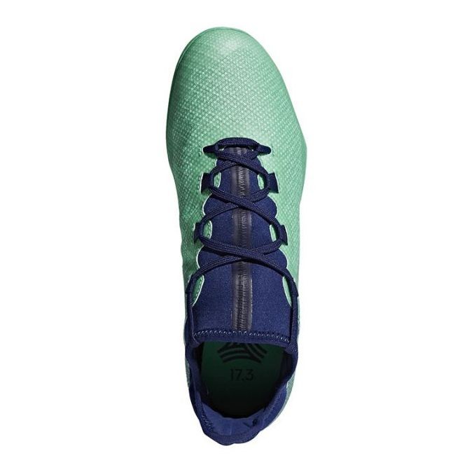 Sálová obuv adidas X Tango 17.3 In M CP9142 tyrkysově modrá zelená 1