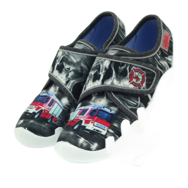 Befado dětské boty pantofle tenisky 273x240 bílý černá modrý červené 4