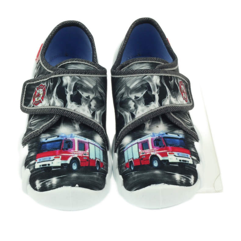 Befado dětské boty pantofle tenisky 273x240 bílý černá modrý červené 3