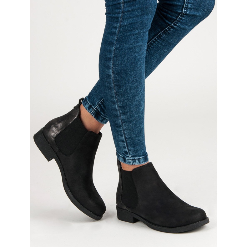 Filippo Dámské ležérní boty Chelsea černá 2