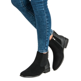 Filippo Pohodlné boty na podzim černý 1