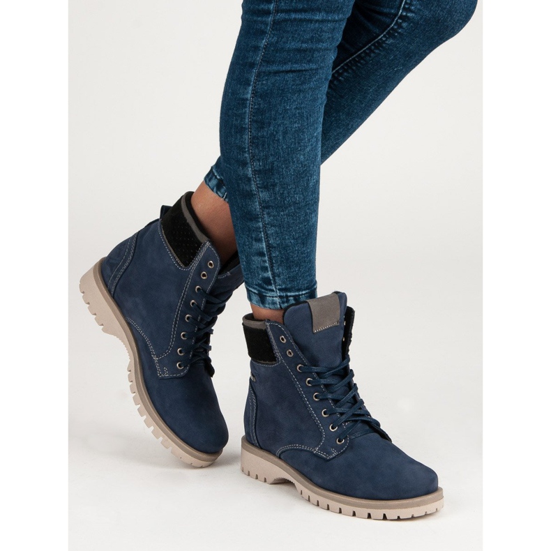 Vinceza Námořnické modré trapery modrý 2