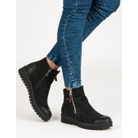 Nízké boty na zipu VINCEZA černý 2