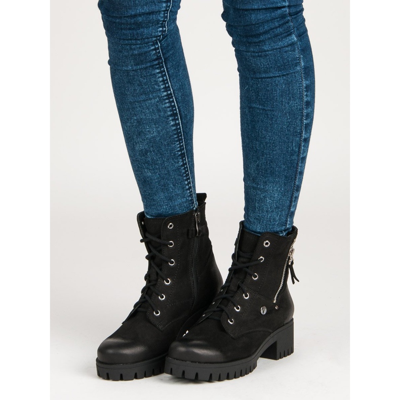 VINCEZA Black Workers černá 1