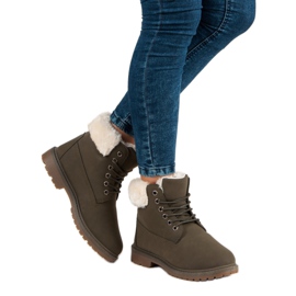 Seastar Tmavě zelené trapery zelený 1