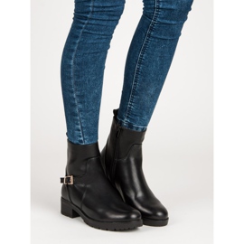 J. Star Černé boty černá 2 J. Star Černé boty černá 2