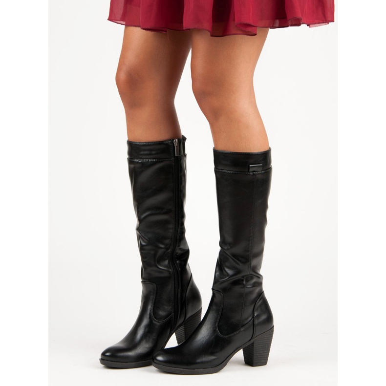 Boty Na Postu VINCEZA černá 1