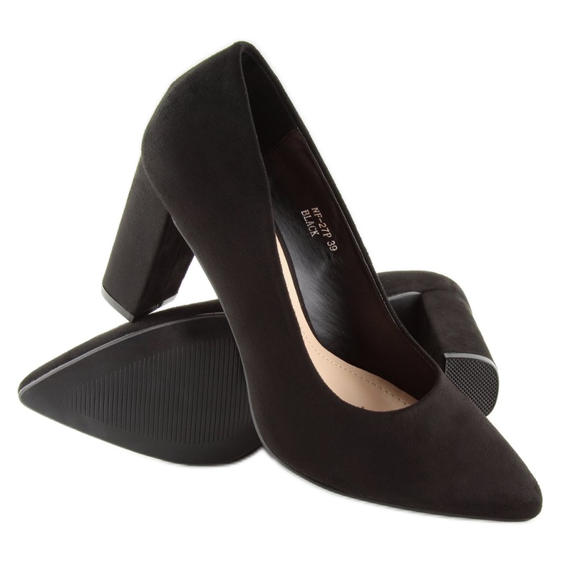 Lodičky na sloupku černé NF-27 Black černá 1