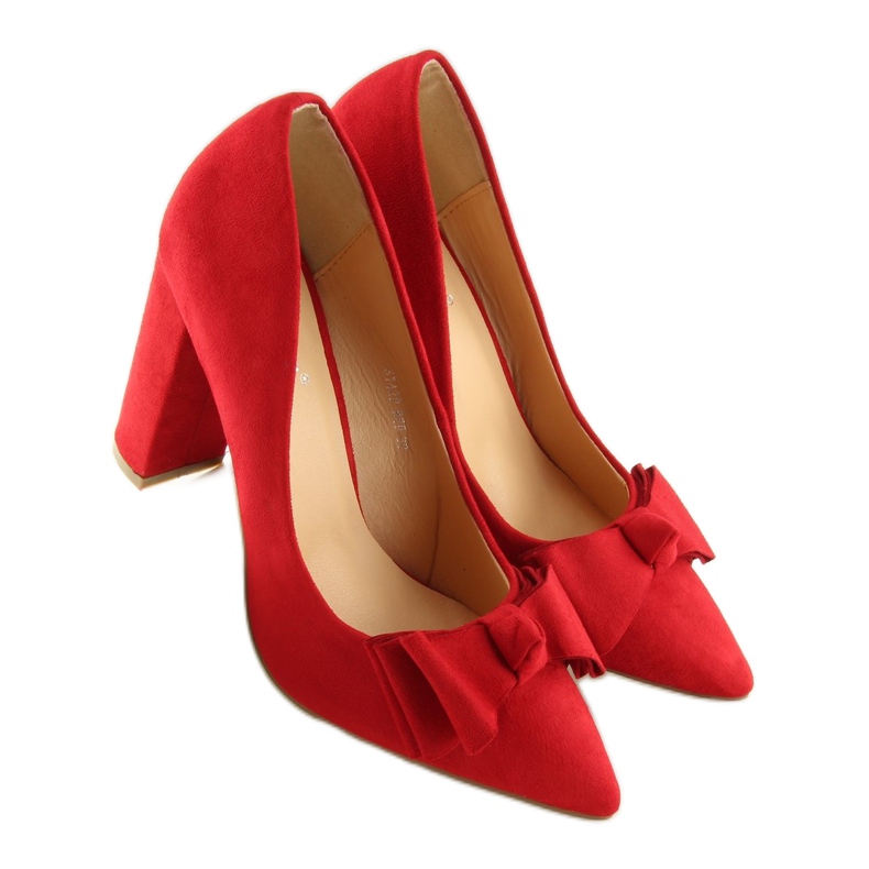 Lodičky na červeném sloupku SY42 Red 1