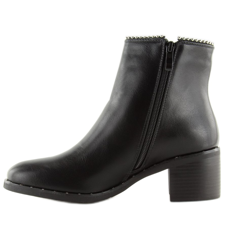 Černé dámské kozačky NC270 Black černý 2