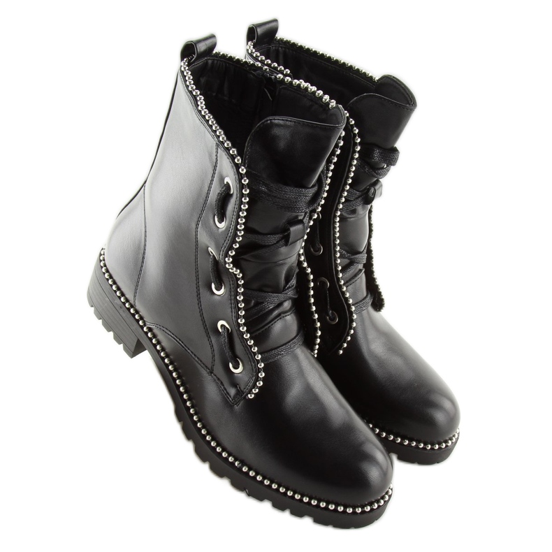 Černé boty pro ženy černé dělnice NC251 Black černý 1