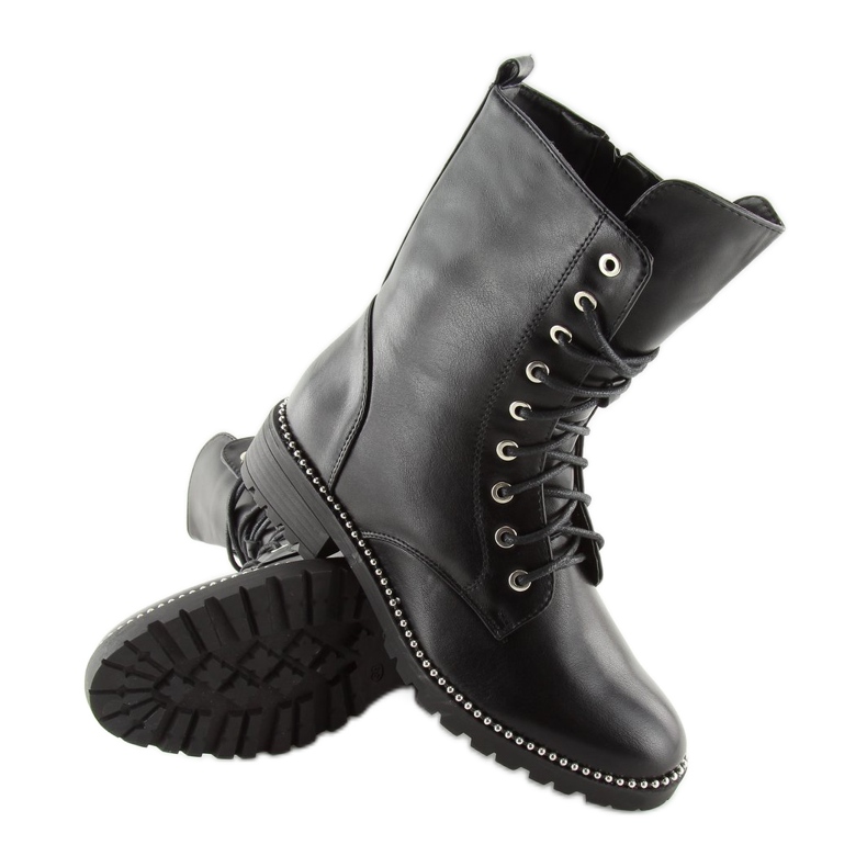 Černé pracovní boty pro ženy NC238 Black černý 2