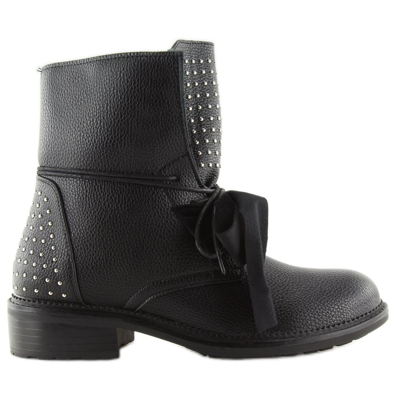 Dělníci se sametově černou černou mašlí černá 1