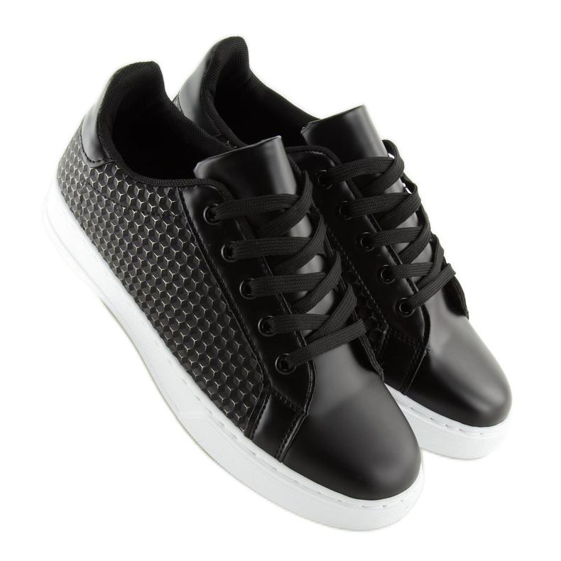 Černé dámské tenisky KK-142 Black černý 1