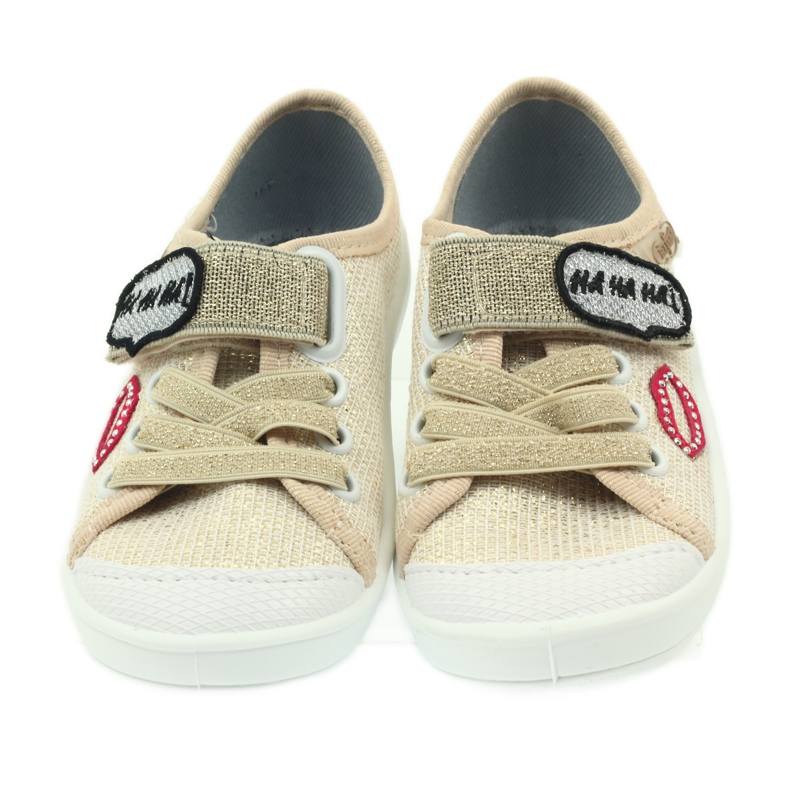 Dětské boty Befado, tenisky 251x098 šedá žlutá červené 4