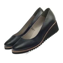 Lodičky na klínku Edeo 2280A černé černý 4