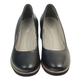 Lodičky na klínku Edeo 2280A černé černý 3